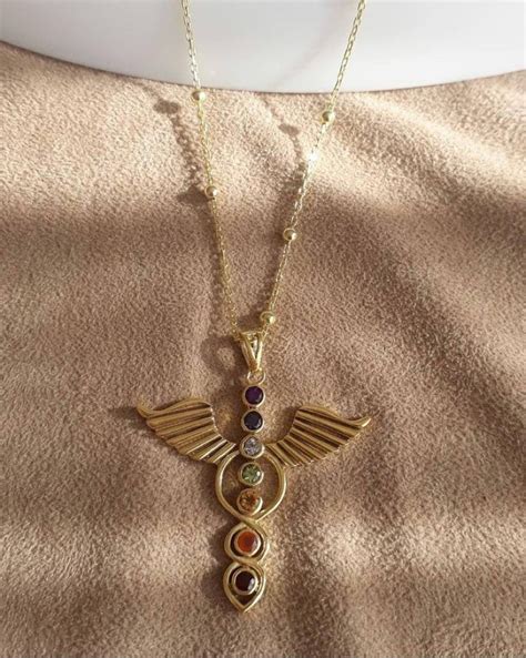 Staff of Hermes Necklace 